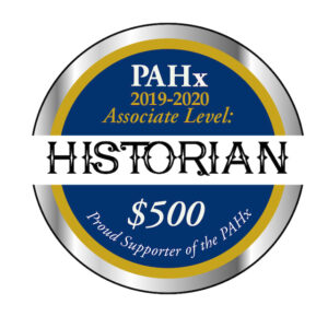 银历史学家PAHx副印章2019 2020